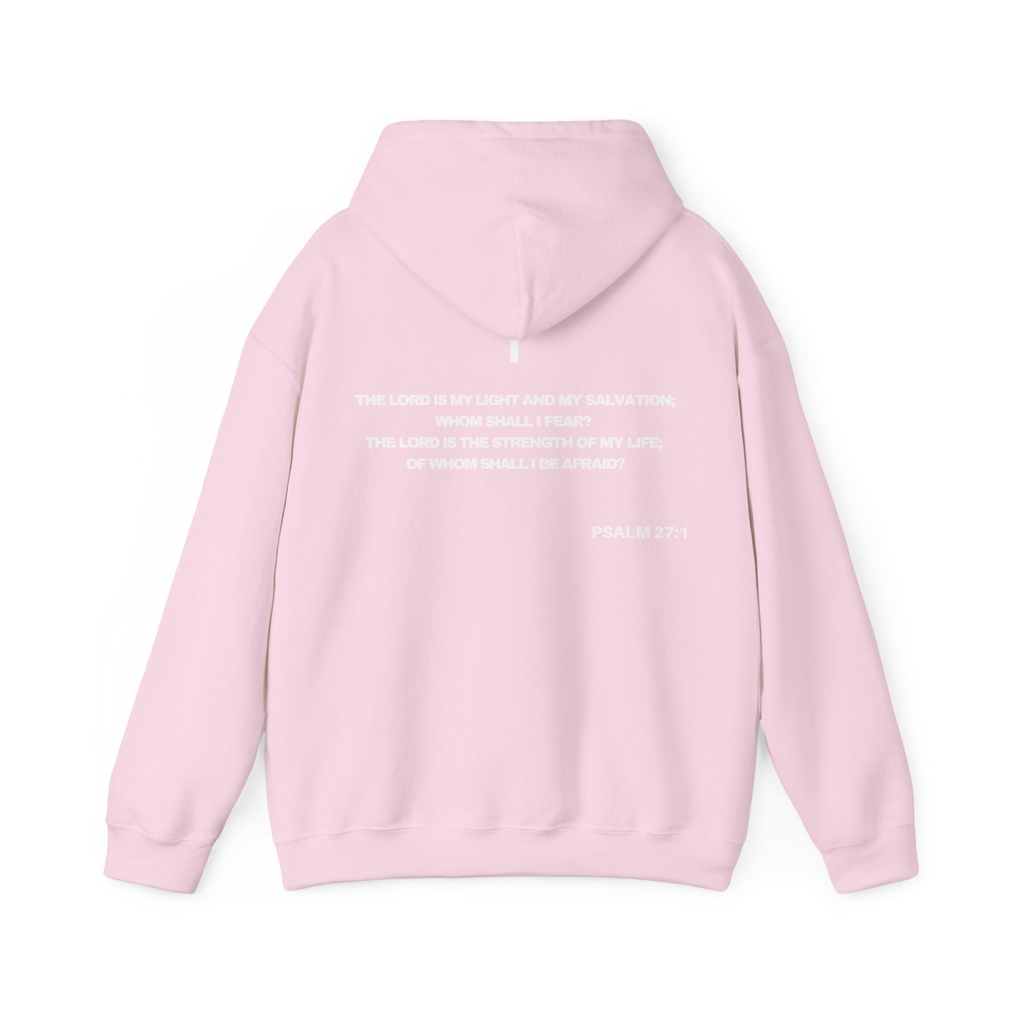 Psalm 27:1 - HeavyBlend Hoodie (Custom) v2