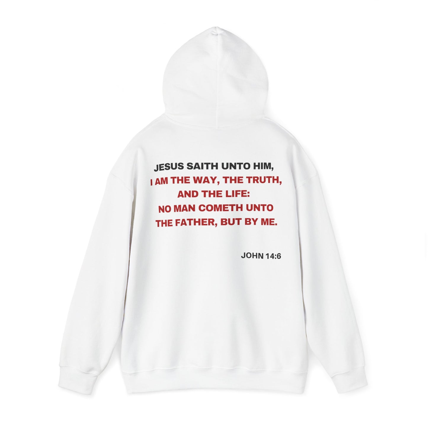 John 14:6 - HeavyBlend Hoodie (Custom)