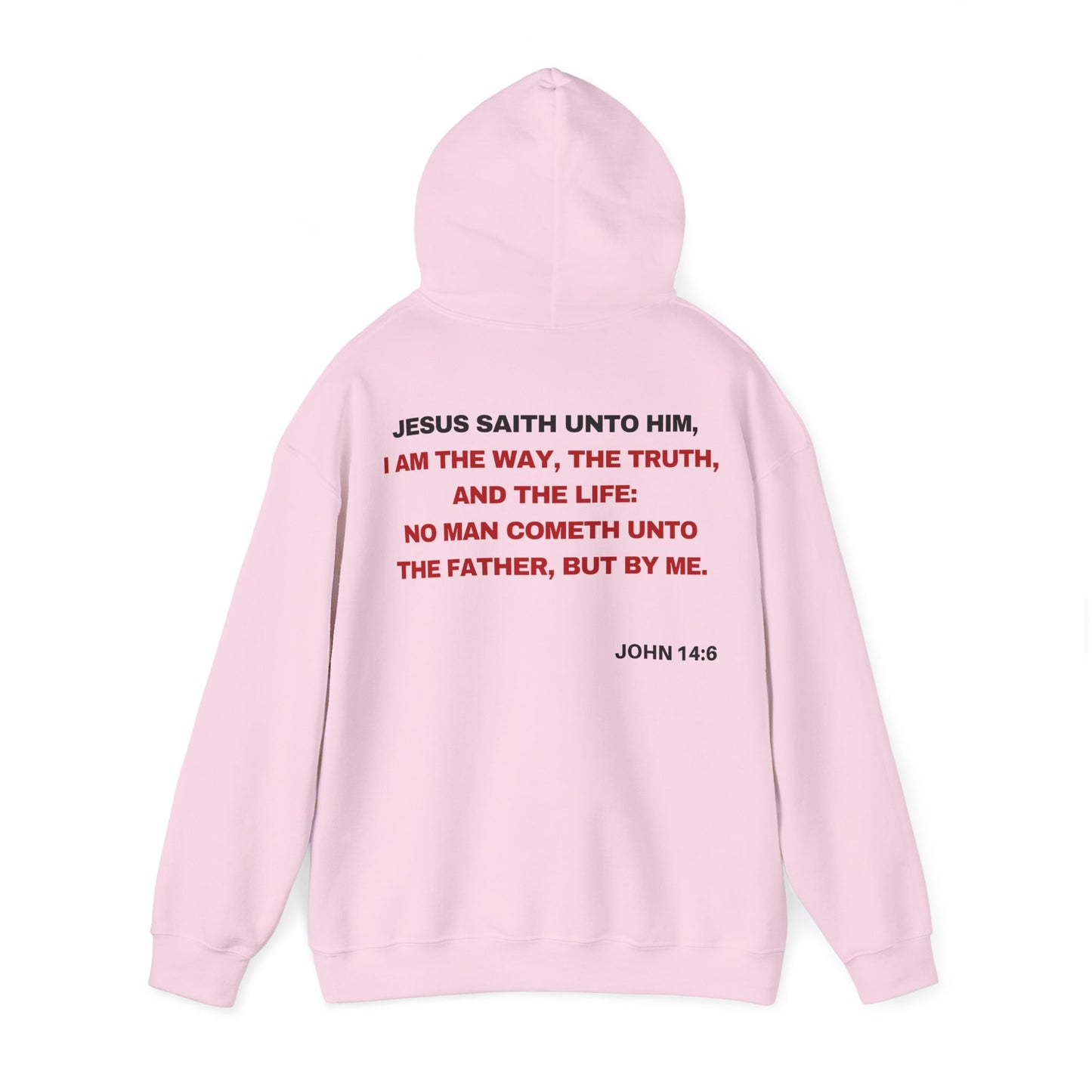 John 14:6 - HeavyBlend Hoodie (Custom)