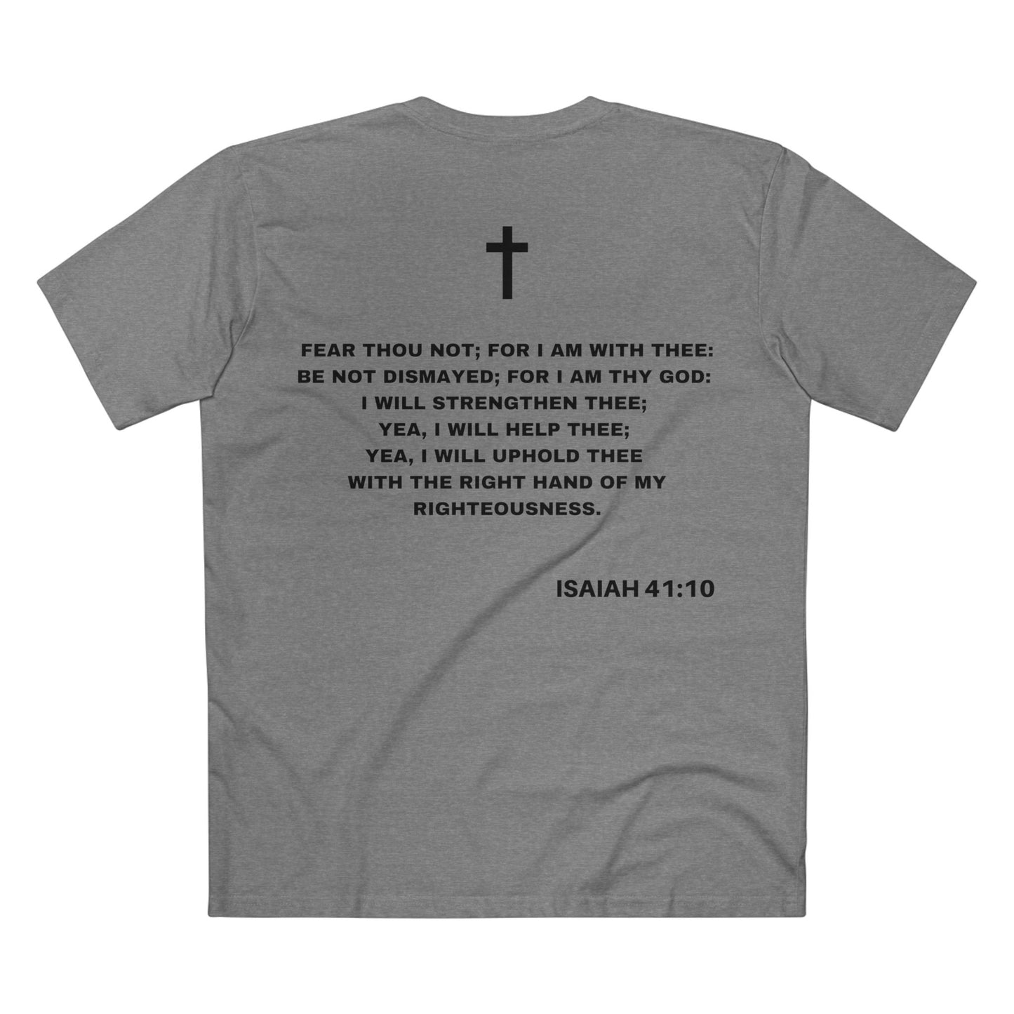 Isaiah 41:10 - Crewneck T-shirt (Custom) v2