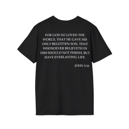 John 3:16 - Unisex Softstyle T-Shirt