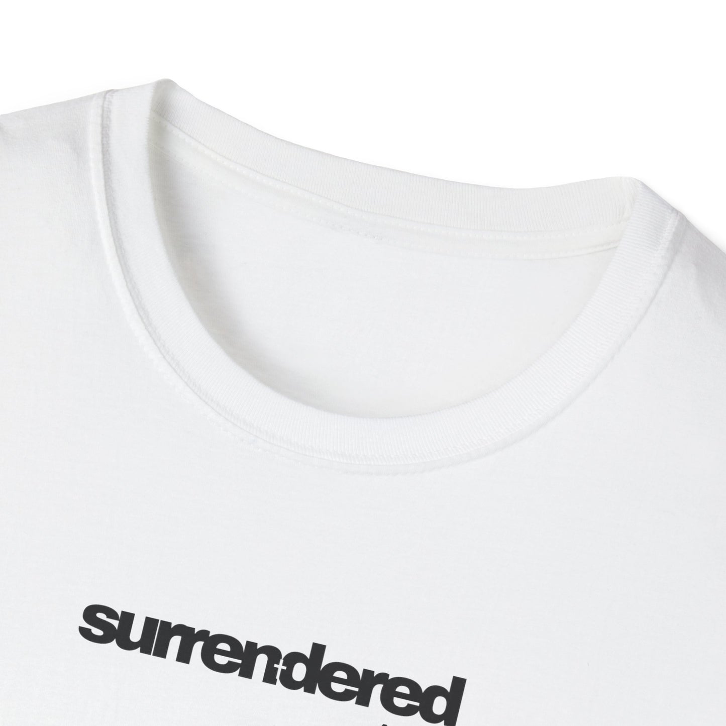 Surrendered Logo (small) - Unisex Softstyle T-Shirt