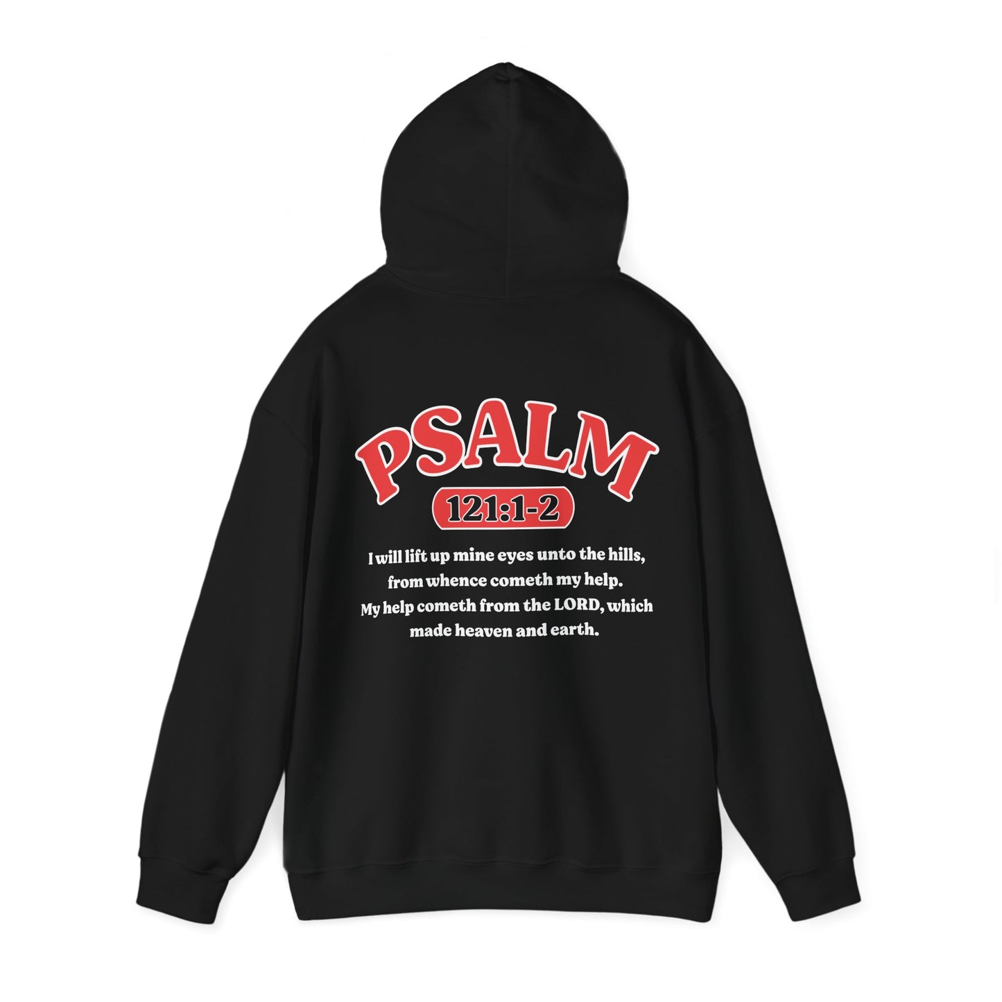 Psalm 121:1-2 - HeavyBlend Hoodie (Custom) v2