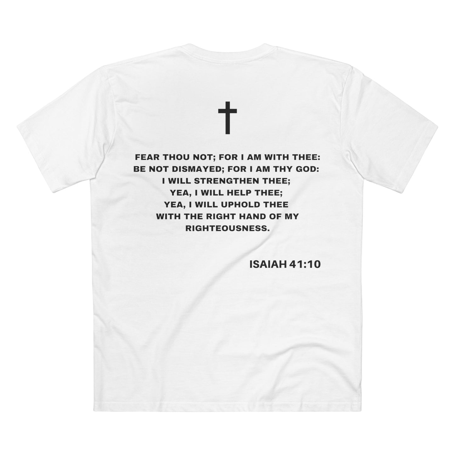 Isaiah 41:10 - Crewneck T-shirt (Custom) v2