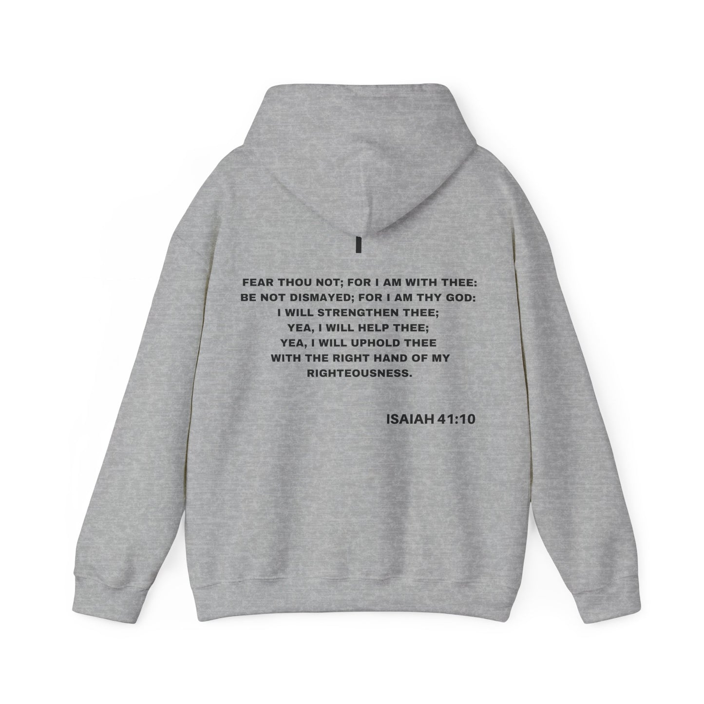 Isaiah 41:10 - HeavyBlend Hoodie (Custom) v2