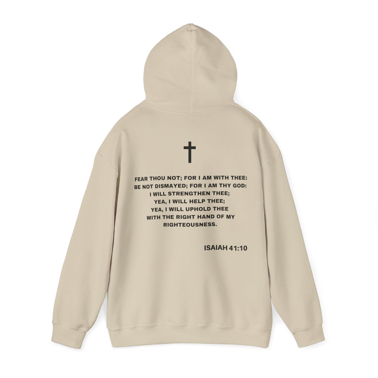 Isaiah 41:10 - HeavyBlend Hoodie (Custom) v2