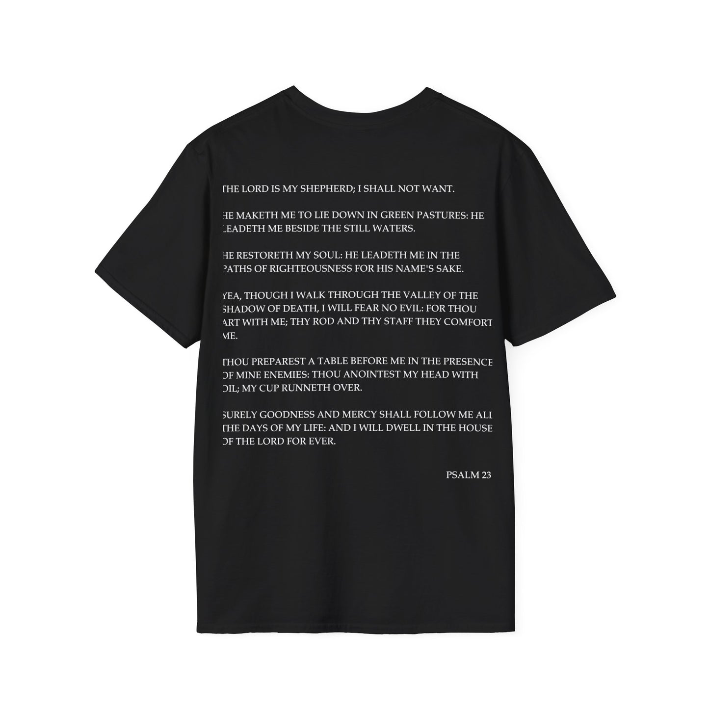 Psalm 23 - Unisex Softstyle T-Shirt