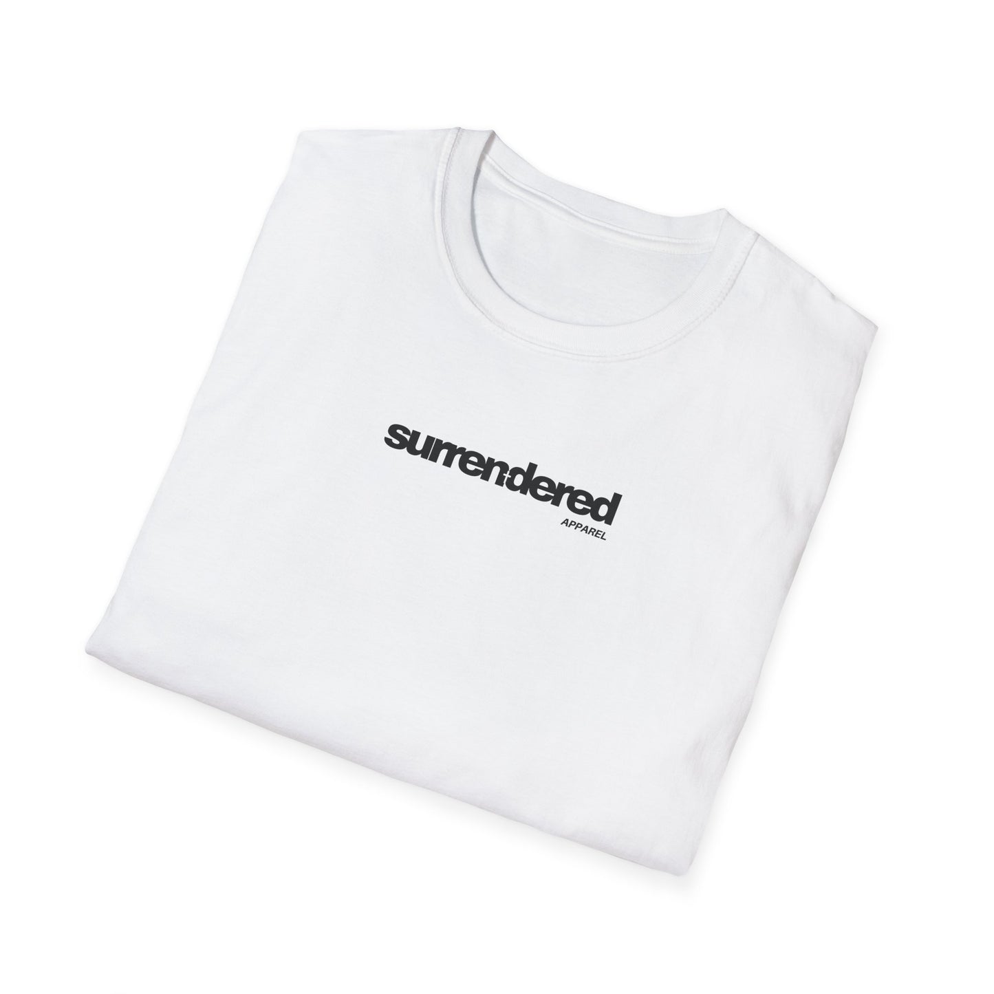 Surrendered Logo (small) - Unisex Softstyle T-Shirt