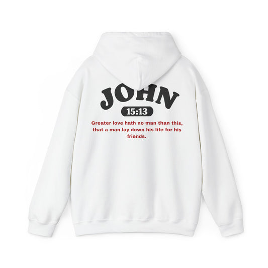 John 15:13 - HeavyBlend Hoodie (Custom)