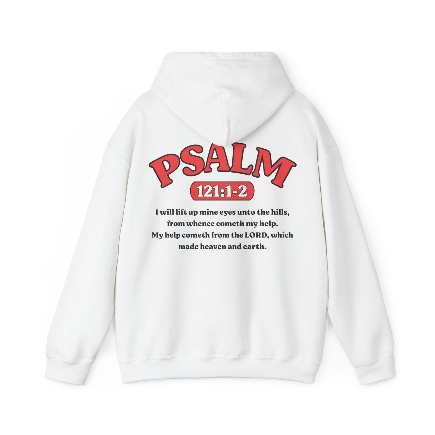 Psalm 121:1-2 - HeavyBlend Hoodie (Custom) v2