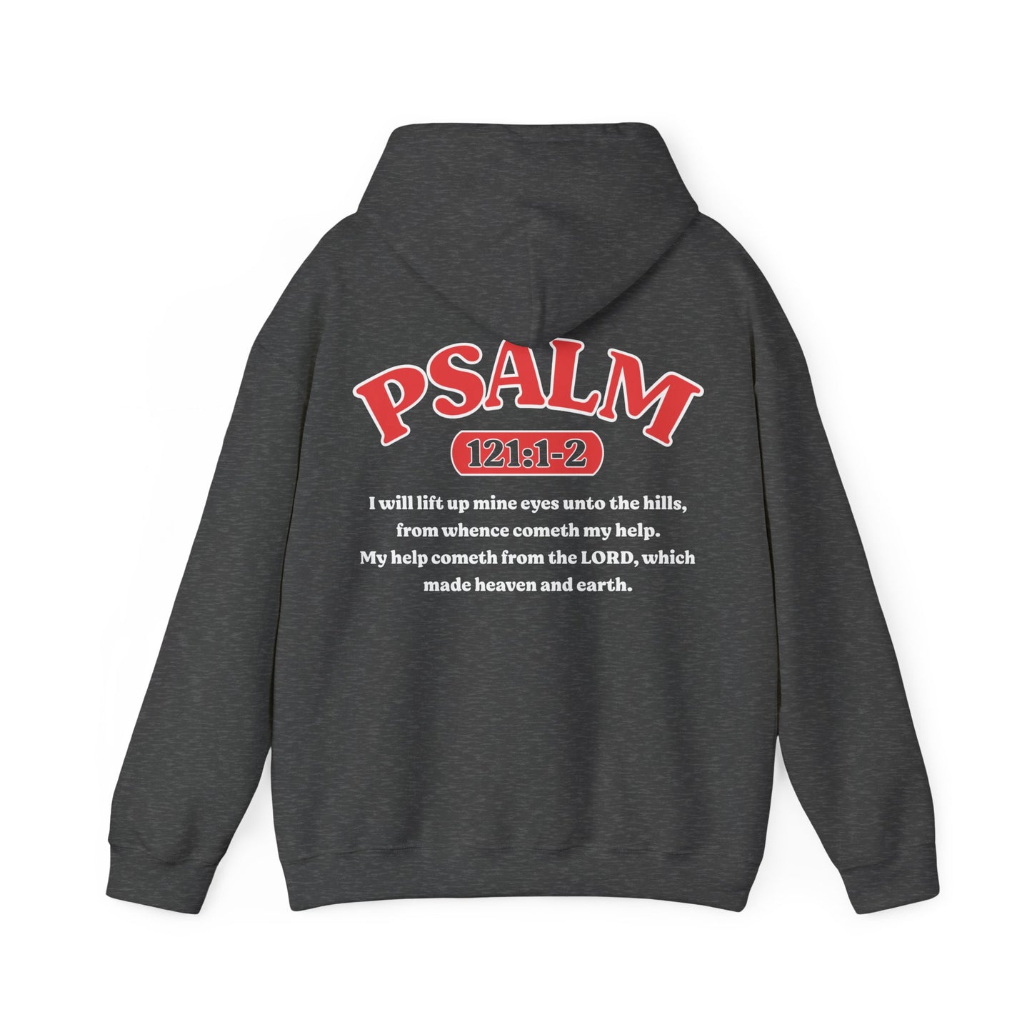 Psalm 121:1-2 - HeavyBlend Hoodie (Custom) v2