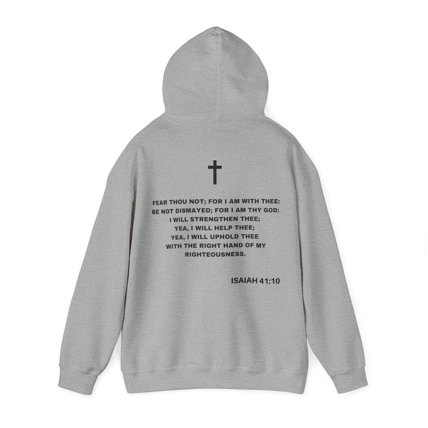 Isaiah 41:10 - HeavyBlend Hoodie (Custom) v2