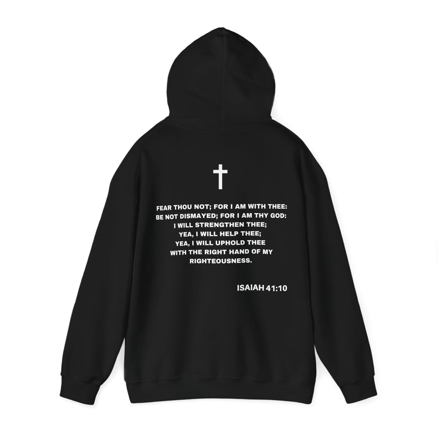 Isaiah 41:10 - HeavyBlend Hoodie (Custom) v2