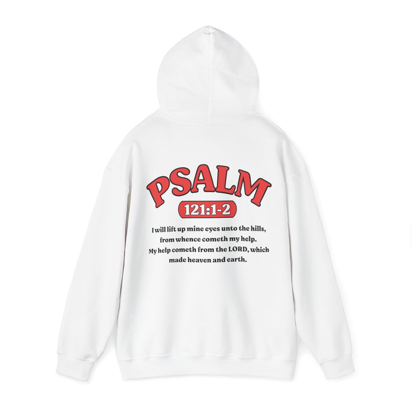 Psalm 121:1-2 - HeavyBlend Hoodie (Custom) v2