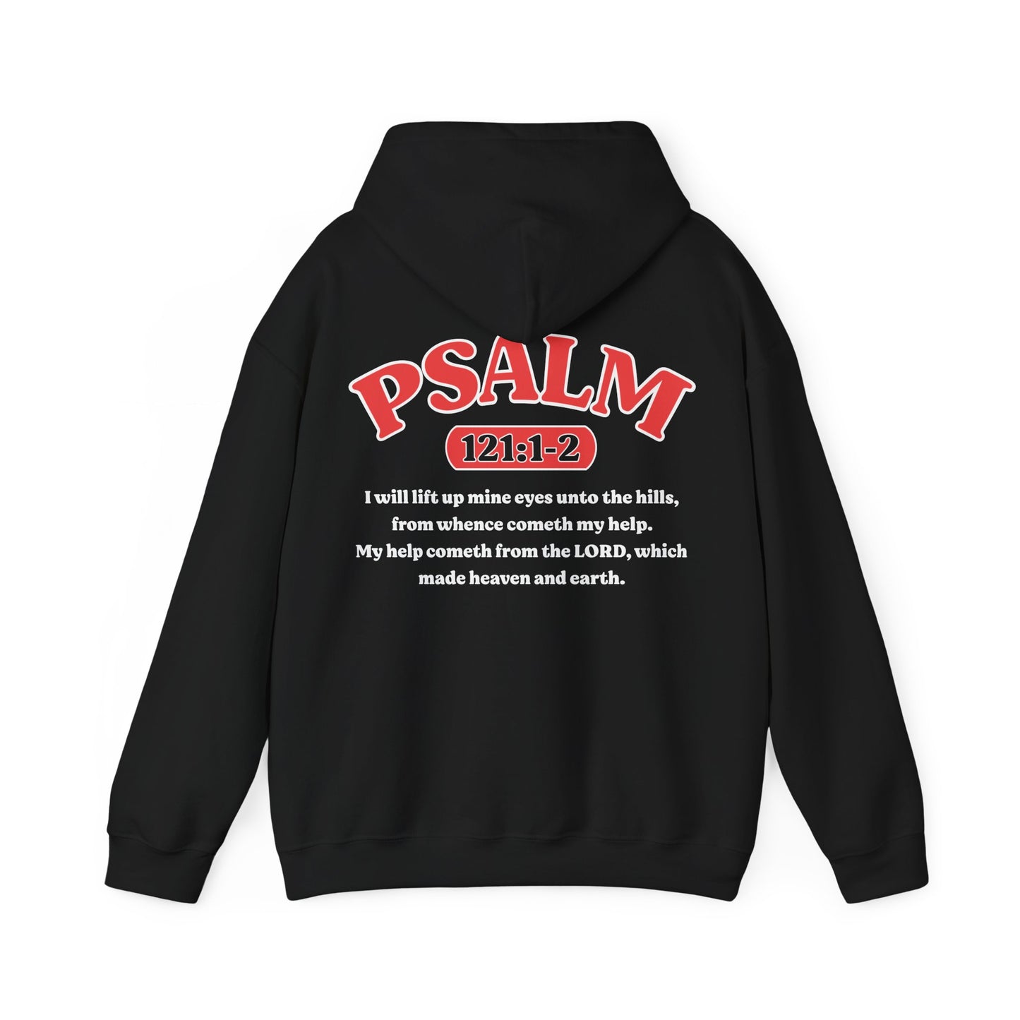 Psalm 121:1-2 - HeavyBlend Hoodie (Custom) v2