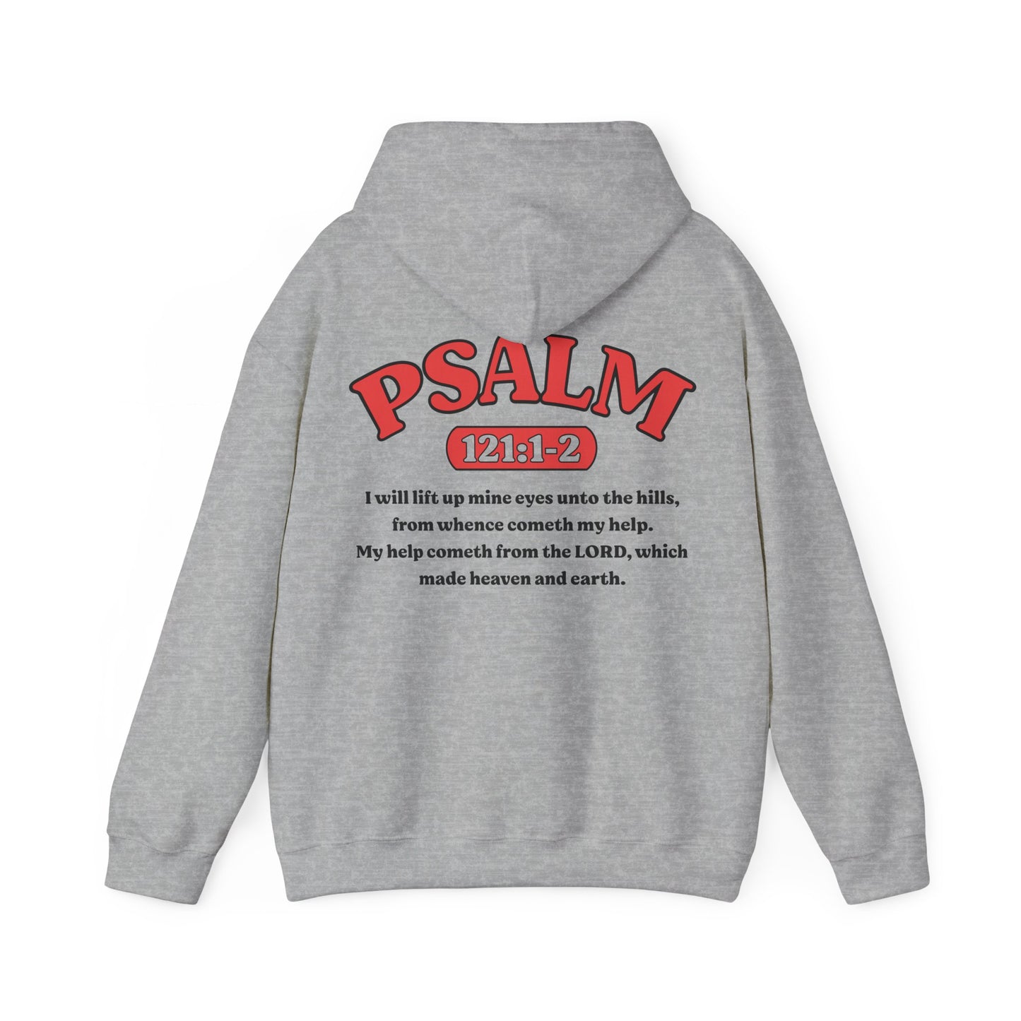 Psalm 121:1-2 - HeavyBlend Hoodie (Custom) v2