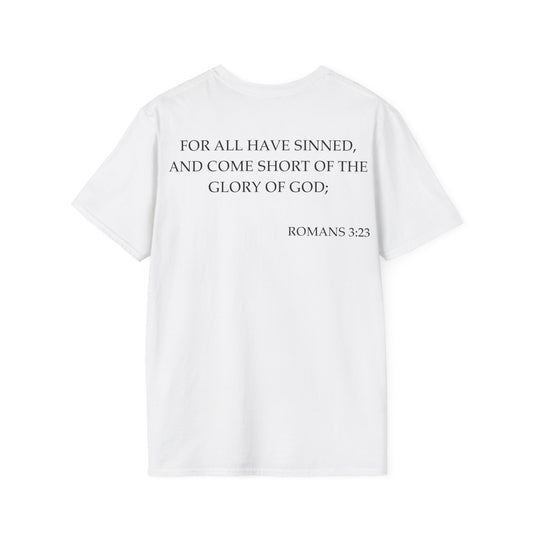 Romans 3:23 - Unisex Softstyle T-Shirt