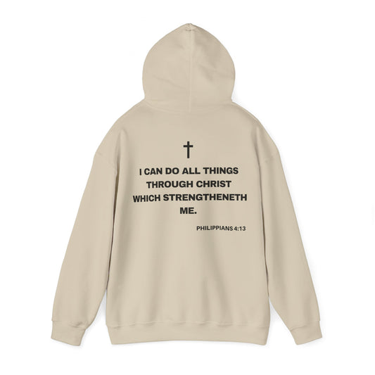 Philippians 4:13 - HeavyBlend Hoodie (Custom)