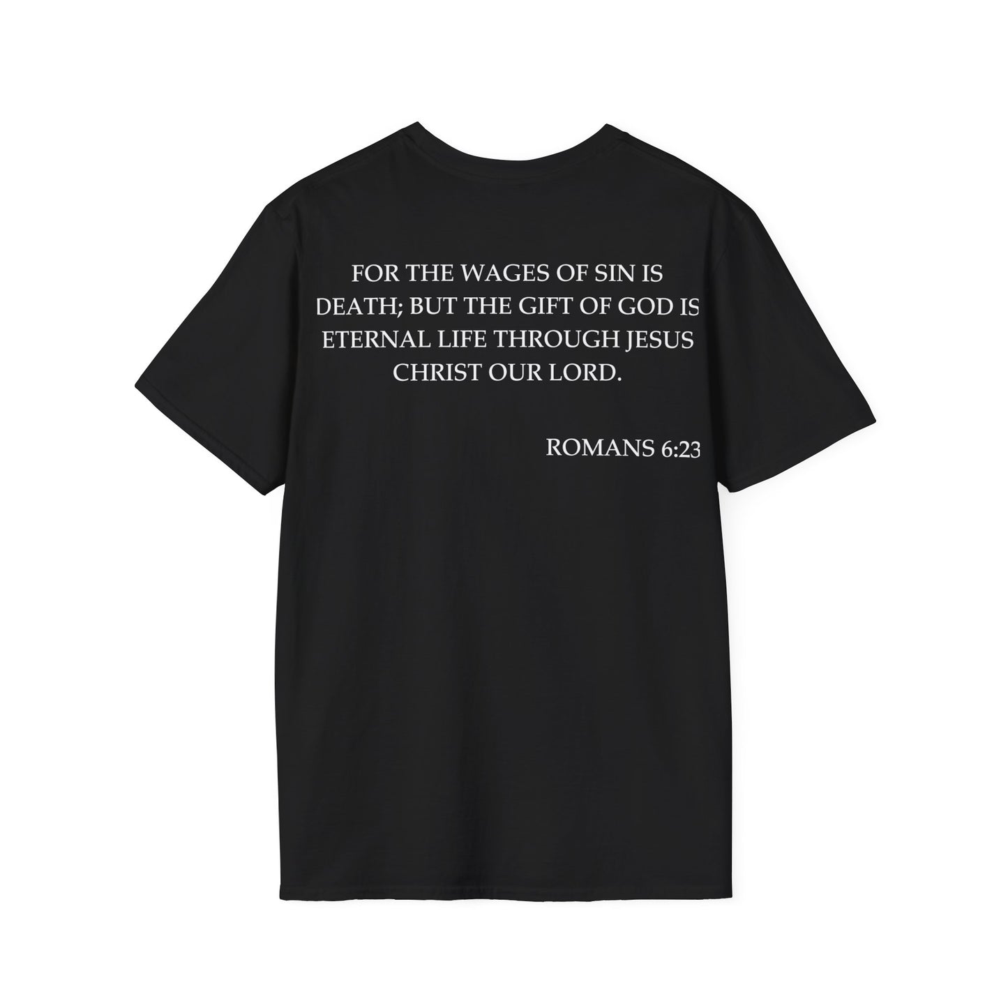 Romans 6:23 - Unisex Softstyle T-Shirt