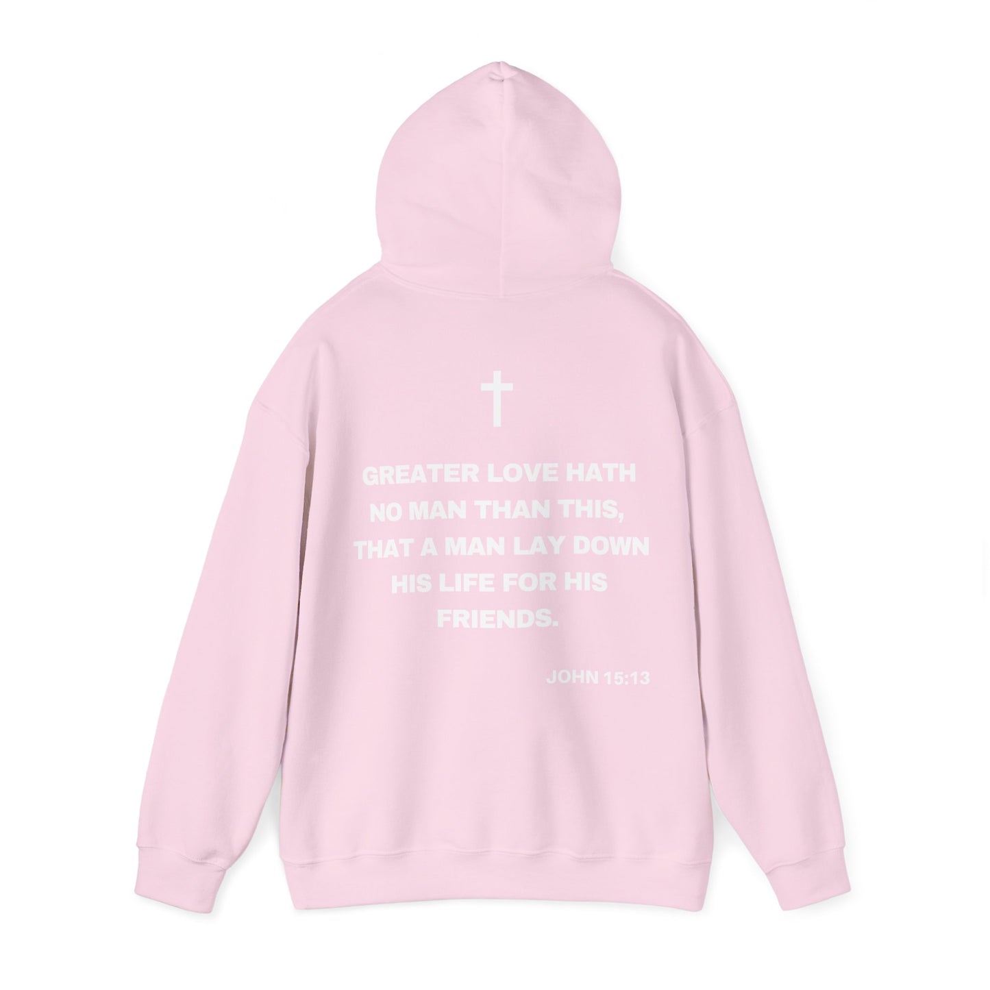 John 15:13 - HeavyBlend Hoodie (Custom)