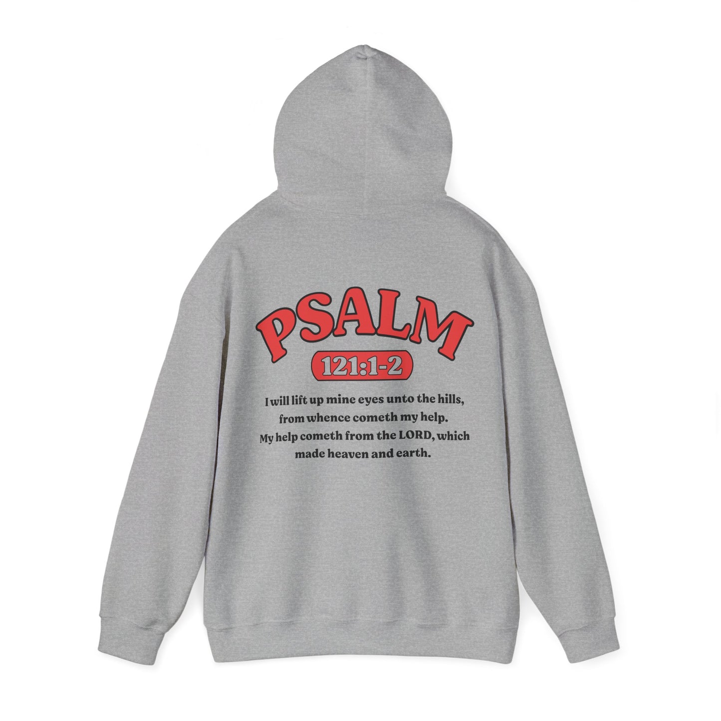 Psalm 121:1-2 - HeavyBlend Hoodie (Custom) v2