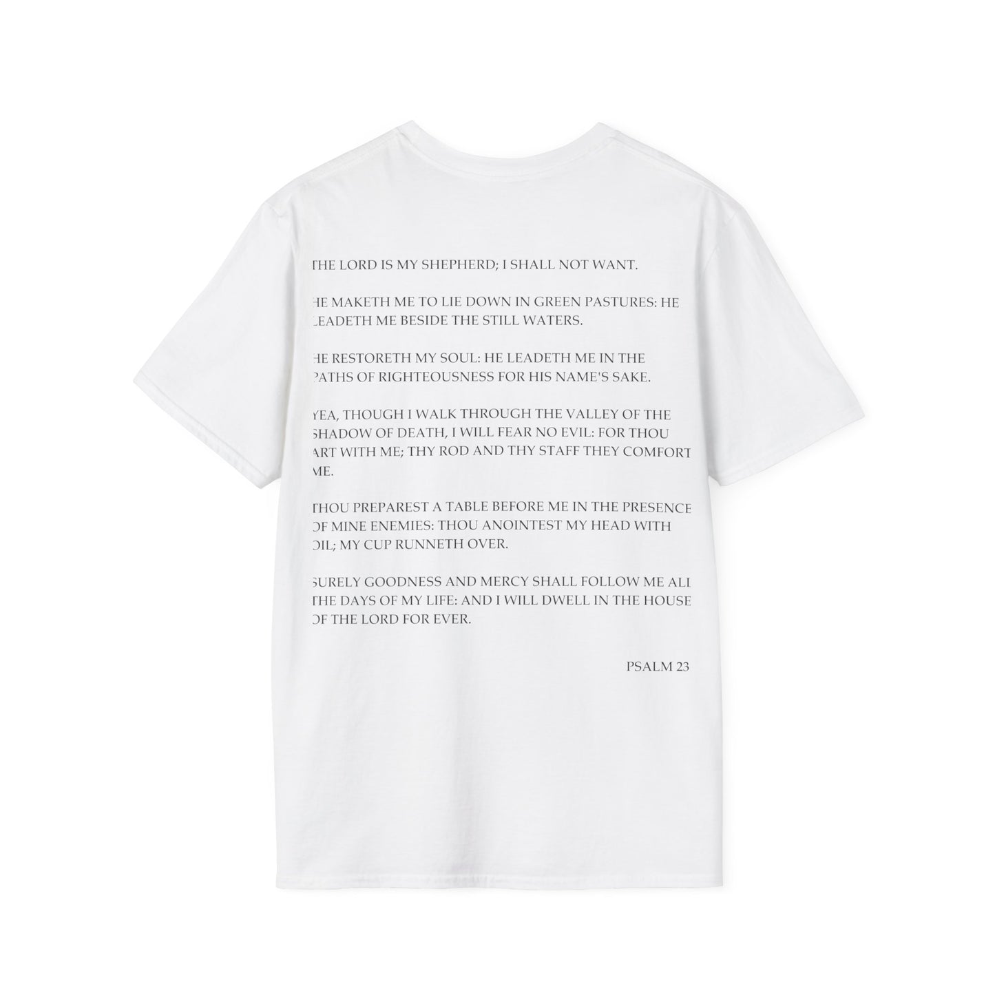 Psalm 23 - Unisex Softstyle T-Shirt