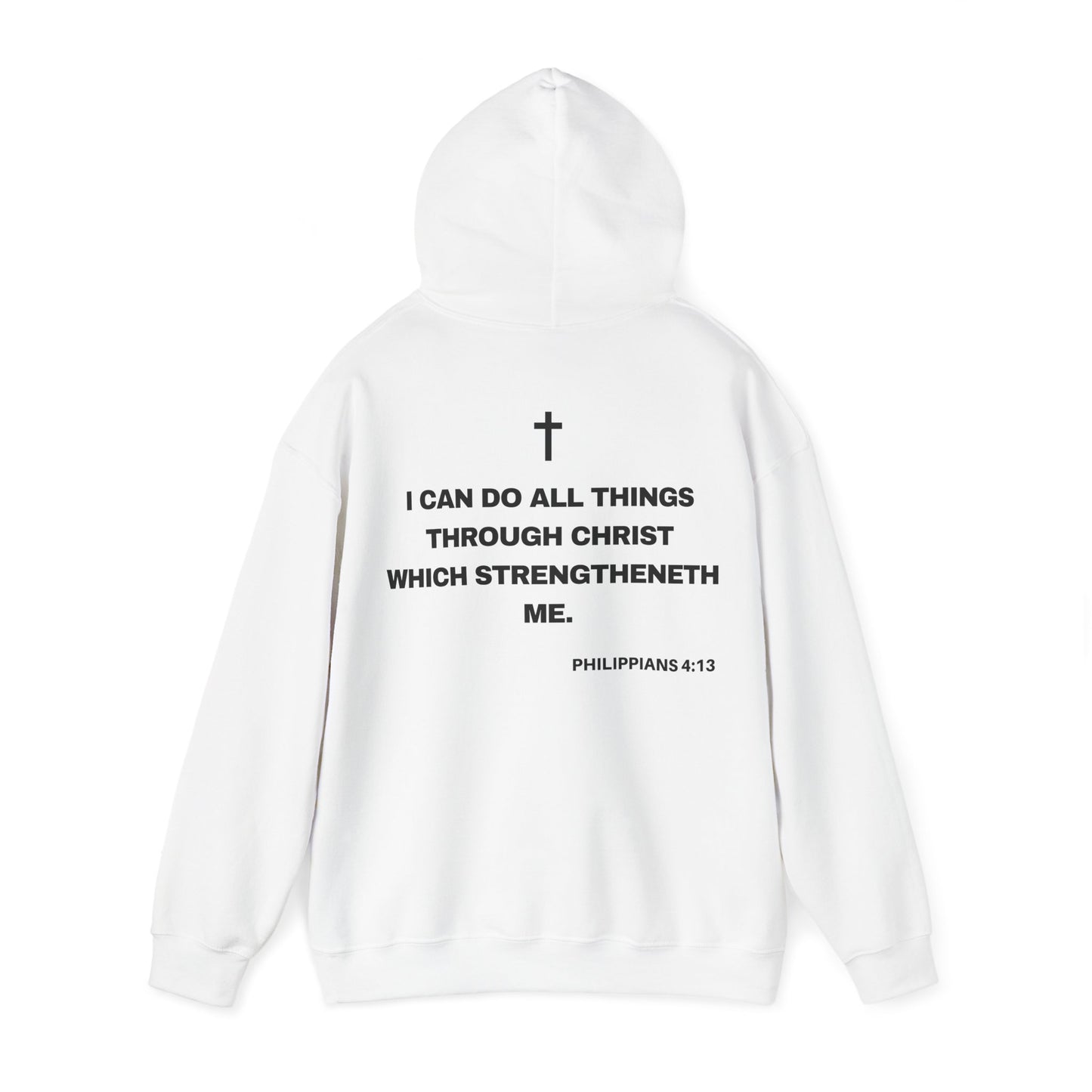 Philippians 4:13 - HeavyBlend Hoodie (Custom)