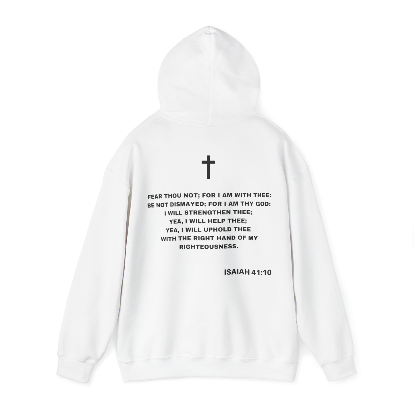 Isaiah 41:10 - HeavyBlend Hoodie (Custom) v2