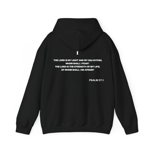 Psalm 27:1 - HeavyBlend Hoodie (Custom) v2