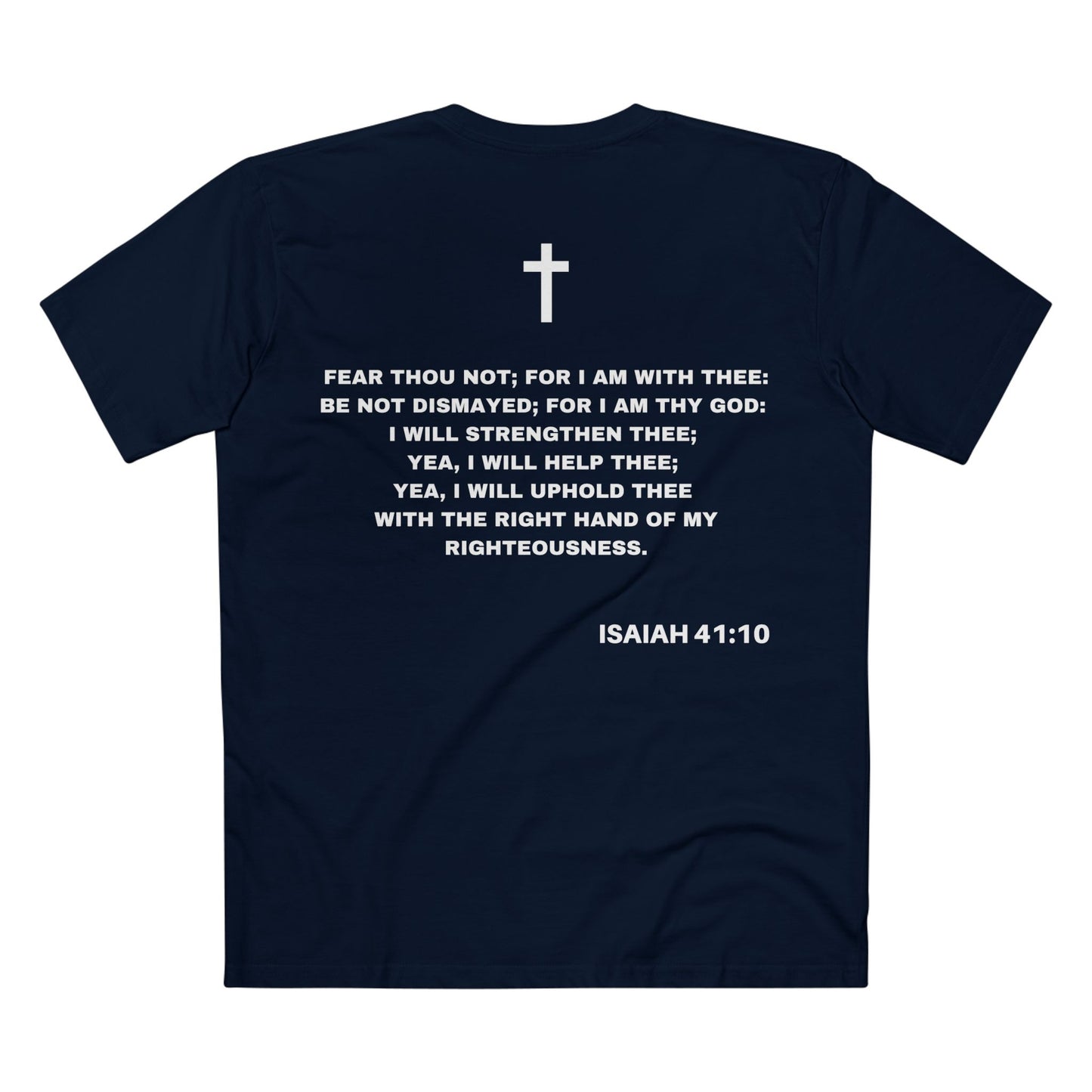 Isaiah 41:10 - Crewneck T-shirt (Custom) v2