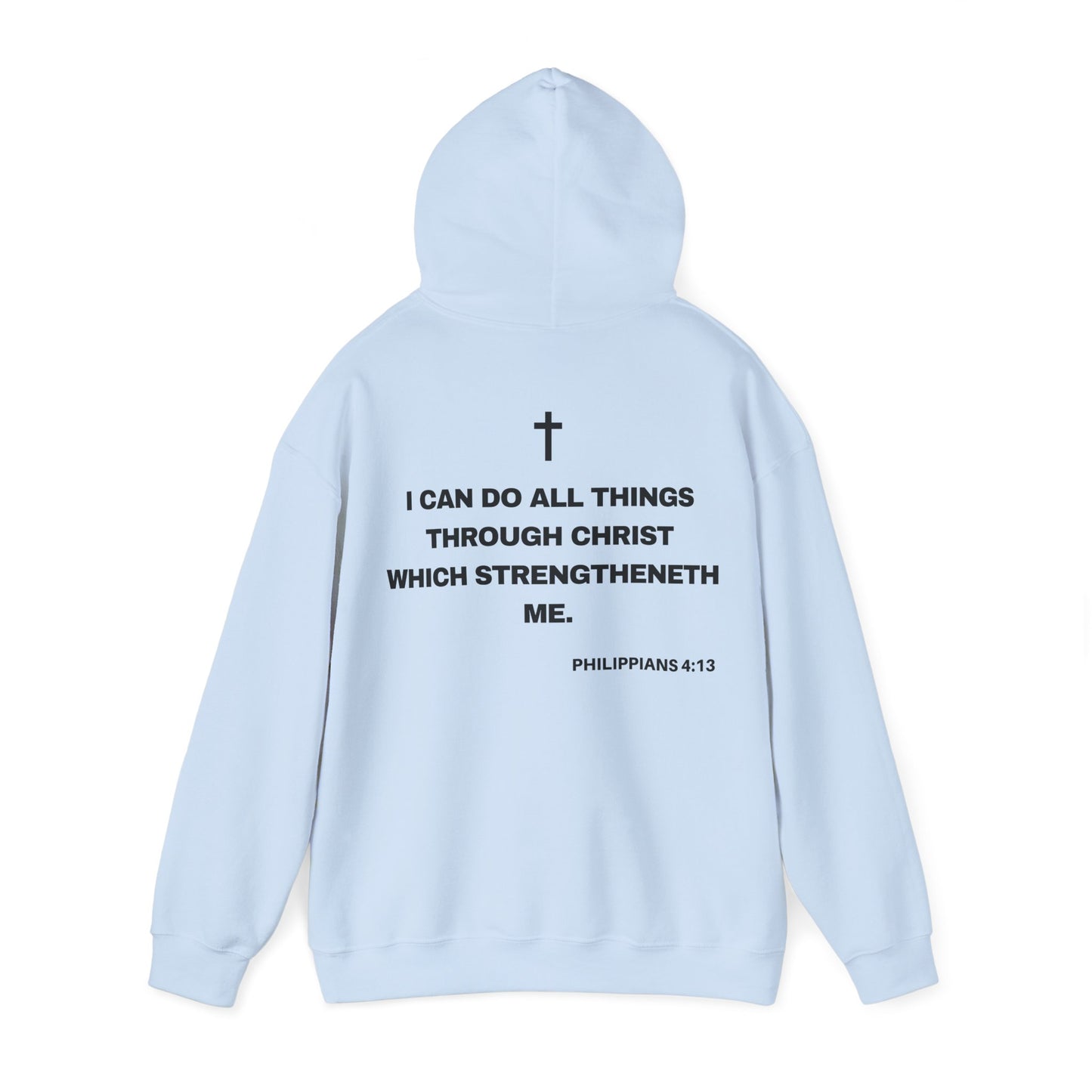 Philippians 4:13 - HeavyBlend Hoodie (Custom)