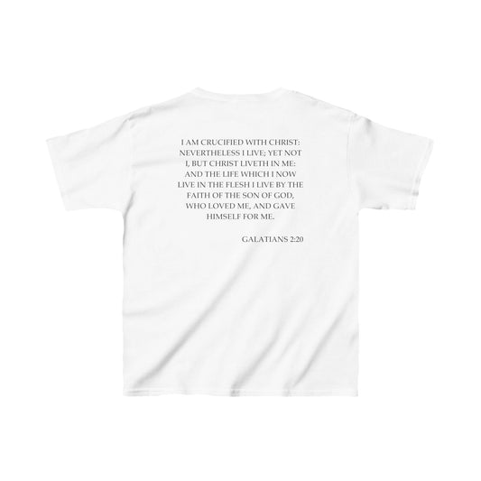 Galatians 2:20 - Kids Heavy Cotton™ Tee