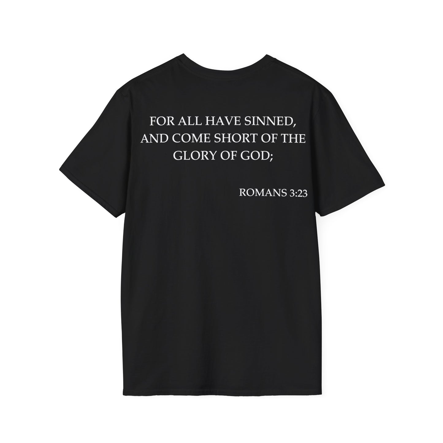 Romans 3:23 - Unisex Softstyle T-Shirt