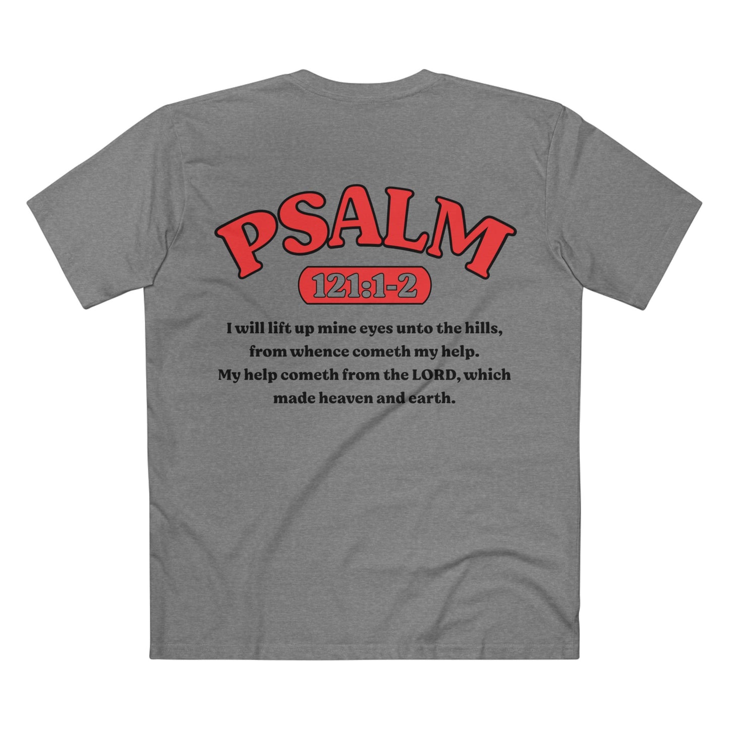 Psalm 121:1-2 - Crewneck T-shirt (Custom) v2