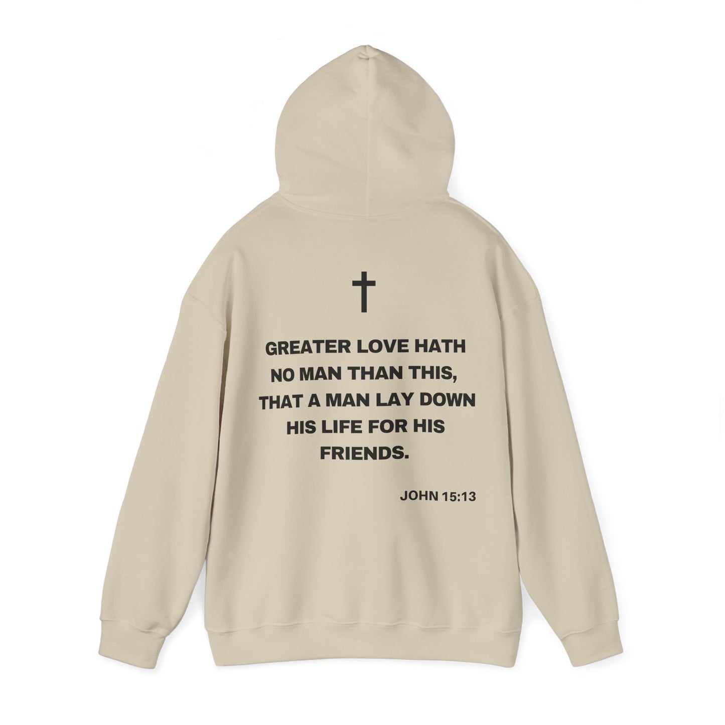 John 15:13 - HeavyBlend Hoodie (Custom)