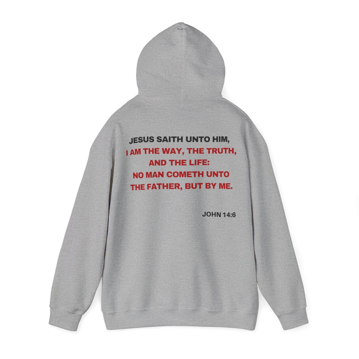 John 14:6 - HeavyBlend Hoodie (Custom)