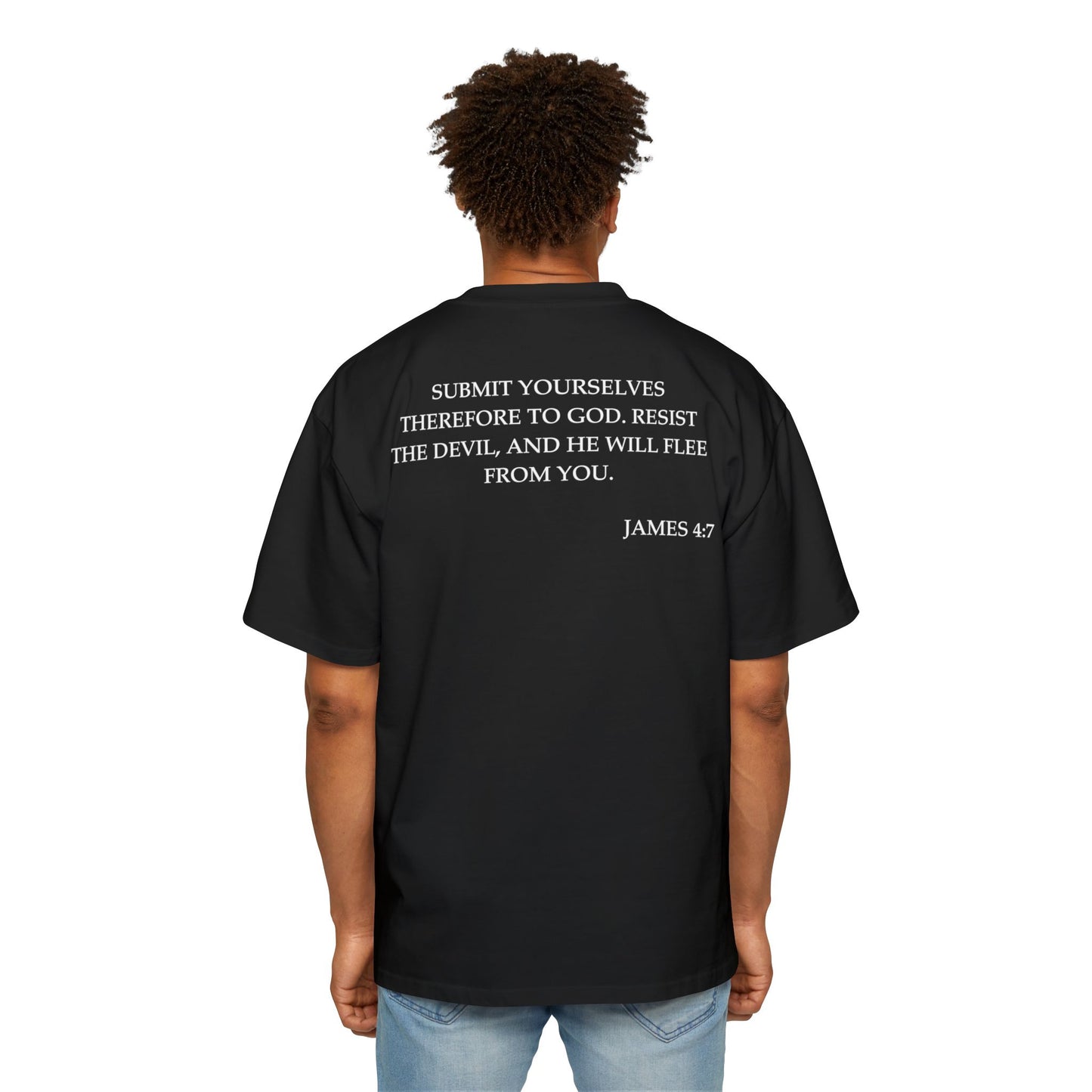 James 4:7 - Heavy Oversized Tee