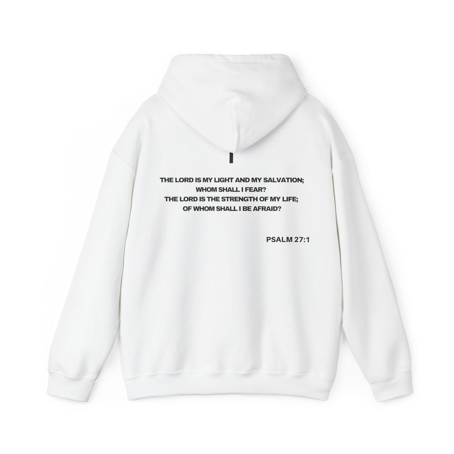 Psalm 27:1 - HeavyBlend Hoodie (Custom) v2